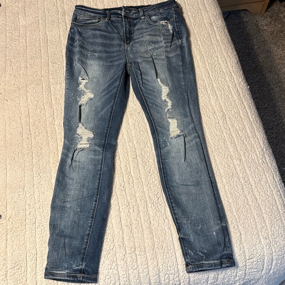 Judy Blue Distressed Denim Jean